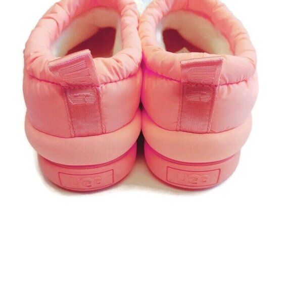UGG Maxi Clog Sheepskin Puffer Platform Shoes Womens Size 11 Slippers Sweetheart - Picture 6 of 8